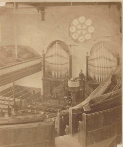 Interior of old Gosport Congregational Church High St Gosport from Denise Davis 2018